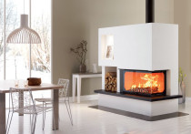 Kocioł i kominek w jednej instalacji