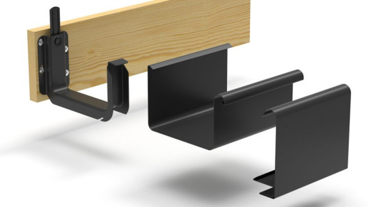 Płaski hak w systemie kwadratowym