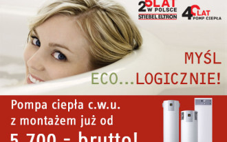 Pompa ciepła STIEBEL ELTRON za 5700 zł brutto z montażem!