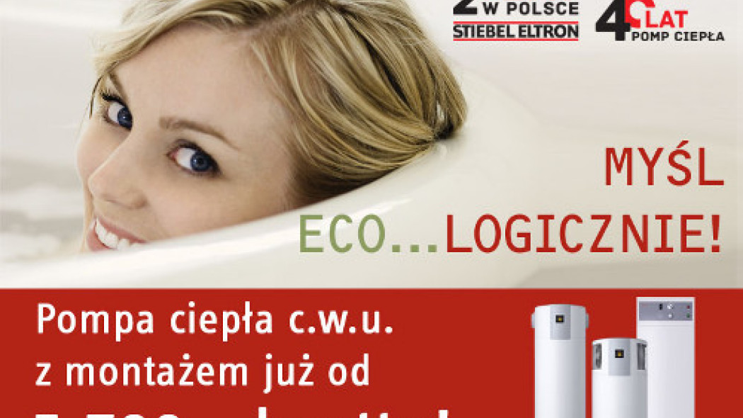 Pompa ciepła STIEBEL ELTRON za 5700 zł brutto z montażem!