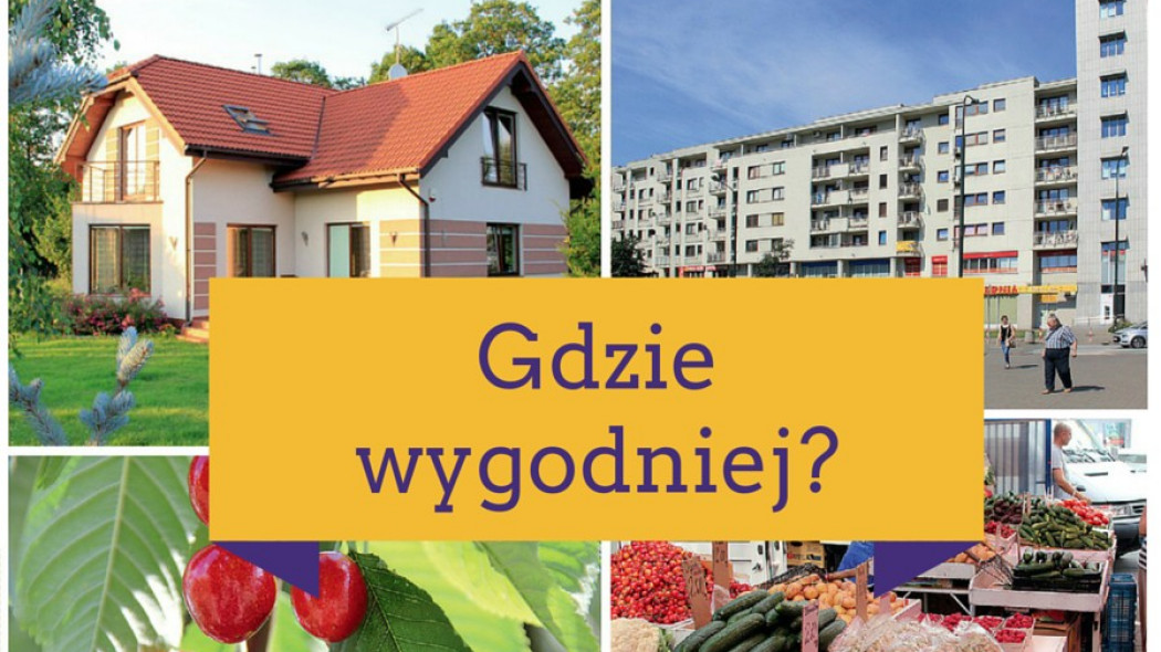 Gdzie wygodniej mieszkać? W domu czy w mieszkaniu?