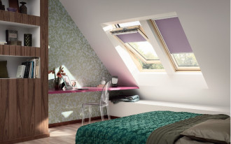 Drewniane okno dachowe VELUX GLL - więcej światła dziennego