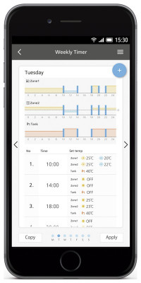 Panasonic umożliwił sterowanie pompami ciepła Aquarea w chmurze