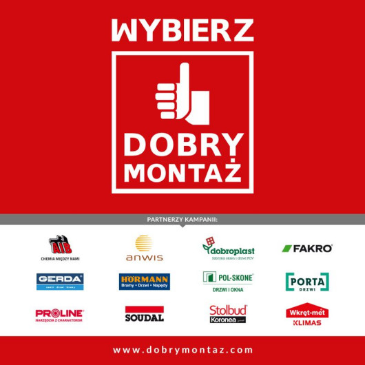 Kontynuacja kampanii edukacyjnej DOBRY MONTAŻ