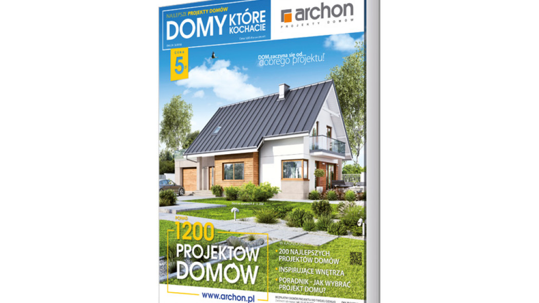 Nowy katalog gotowych projektów domów ARCHON+