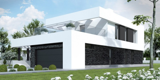 Projekt domu HomeKONCEPT 41 - wizualizacja