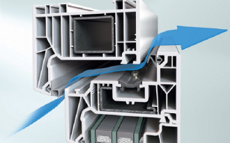 Nowy mechanizm VarioTec Air w oknach PVC-U marki Schüco