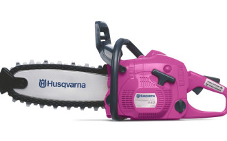 Różowe pilarki Husqvarna staną do walki z rakiem piersi