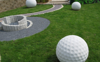 Piłka golfowa z kolekcji Libet Stampo