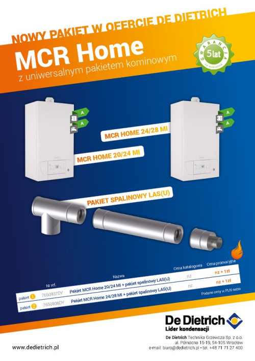 Aktualne promocje w ofercie De Dietrich