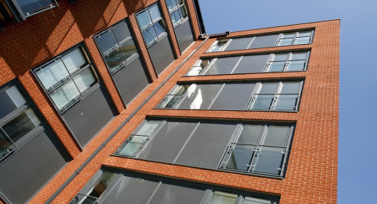 Cegła klinkierowa Senta na elewacji