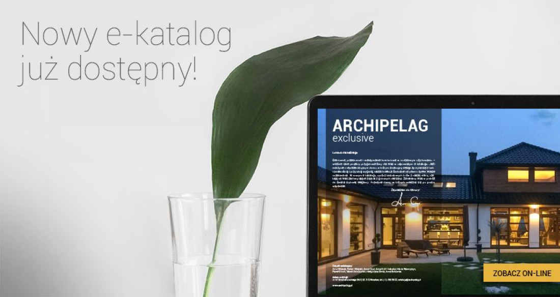 Nowy e-katalog ARCHIPELAG exclusive jest już dostępny online
