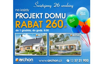 Biuro Projektów ARCHON+ świętuje 26 urodziny!