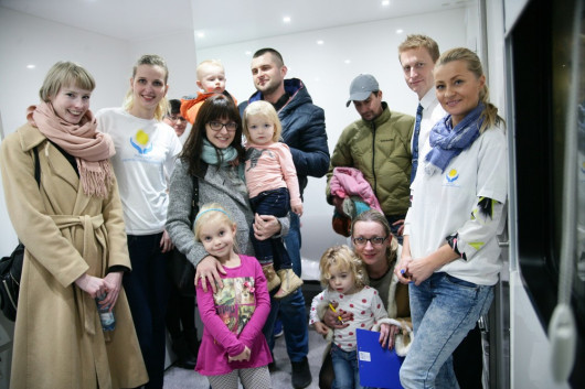 Rodziny korzystające z pomocy Fundacji Słoneczna Przyszłość