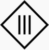 Symbol III klasy ochronności