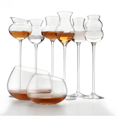 Il Distillati, kieliszki do grappy marki IVV, 6 kieliszków, każdy inny