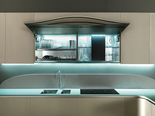 Zabudowa Ola 20 zaprojektowana przez Studio Pininfarina dla marki Snaidero