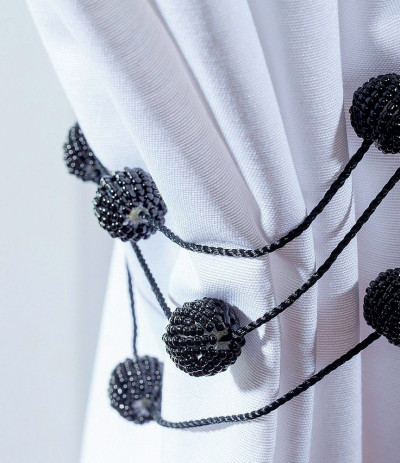 Podwiązka do zasłon z koralikami