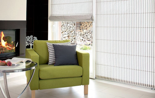 Rolety rzymskie Capri z materiału Quadro