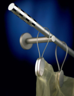 Klips magnetyczny Koło do zawieszania zasłon i firan