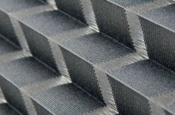 Rolety plisowane z ażurowej tkaniny Bali