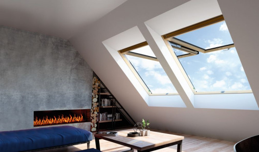 Okno dachowe uchylno-obrotowe FPP-V preSelect²