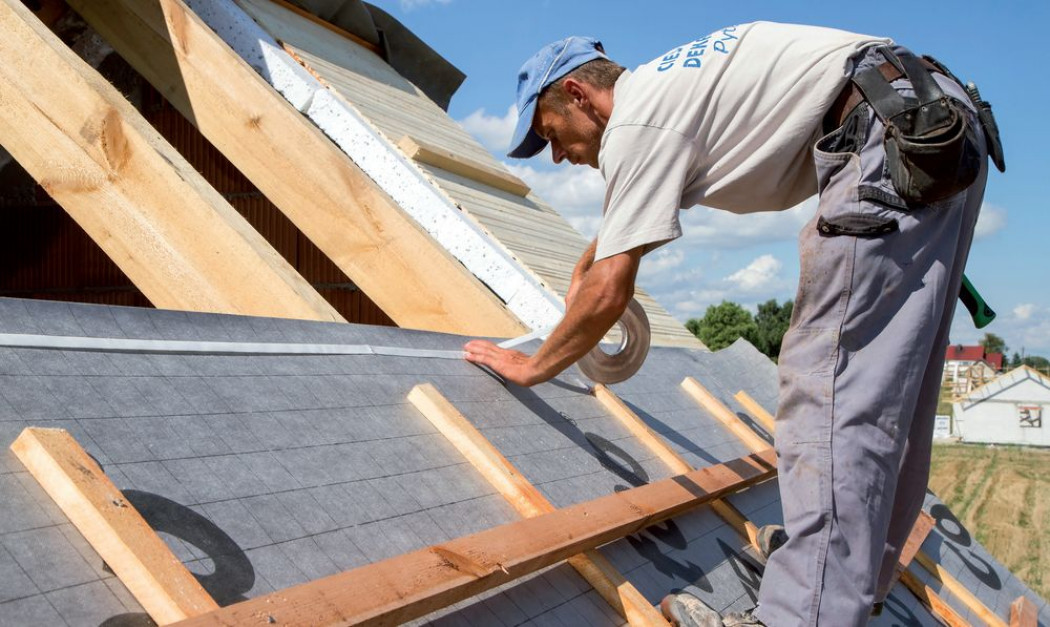 Dachy, pokrycia, orynnowanie