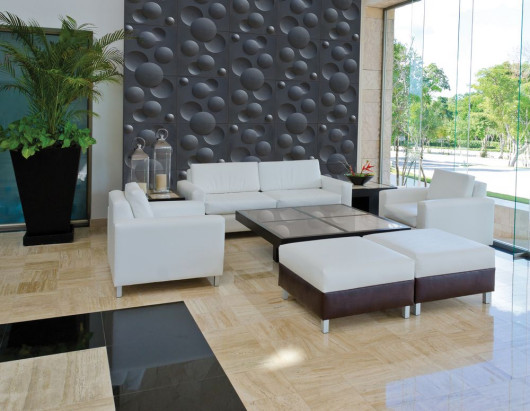 Płyty gipsowe Luna firmy Bruk-Bet - aranżacja pomieszczenia