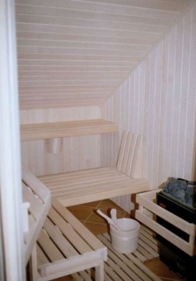 Sauna wykonana na zamówienie