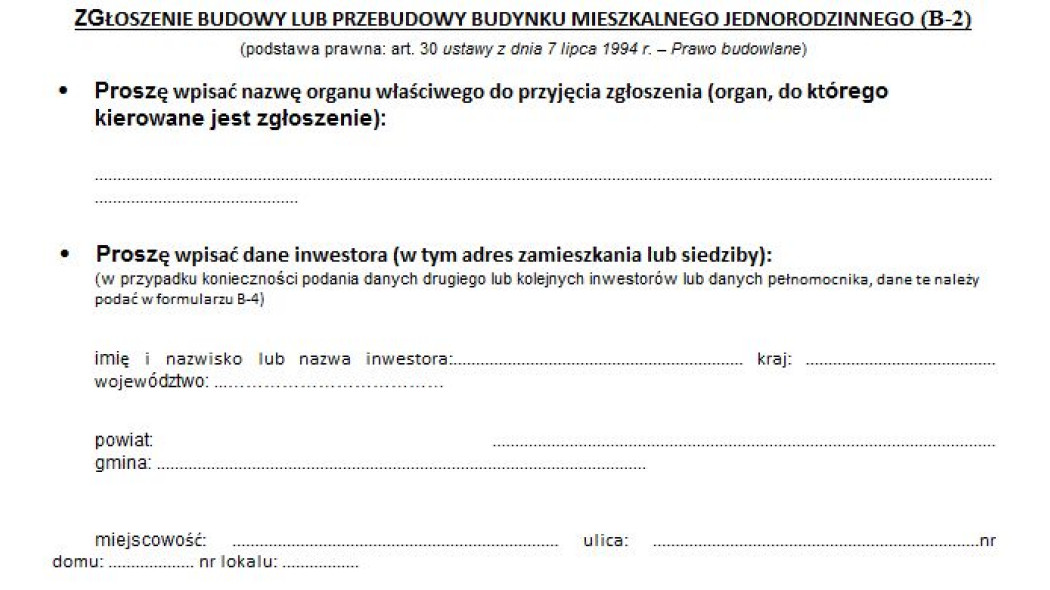 Jak wyglądają obowiązujące wzory wniosków budowlanych?