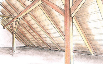 Ocieplenie połaci dachu