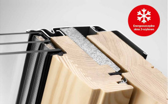 Okna dachowe z pakietem trzyszybowym w podstawowej ofercie VELUX