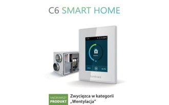 Automatyka C6 SMART HOME - nowa generacja sterowania centralą wentylacyjną