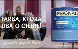 Farba, która dba o Ciebie w nowej kampanii reklamowej MAGNAT