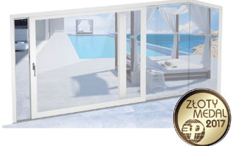 Okna tarasowe HST PASSIV CORNER VIEW firmy Adams