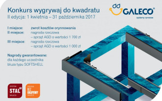 Ruszyła II edycja konkursu Galeco - Wygrywaj do kwadratu