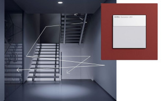 Gira Sensotec LED - bezdotykowy wyłącznik, czujka ruchu i lampka