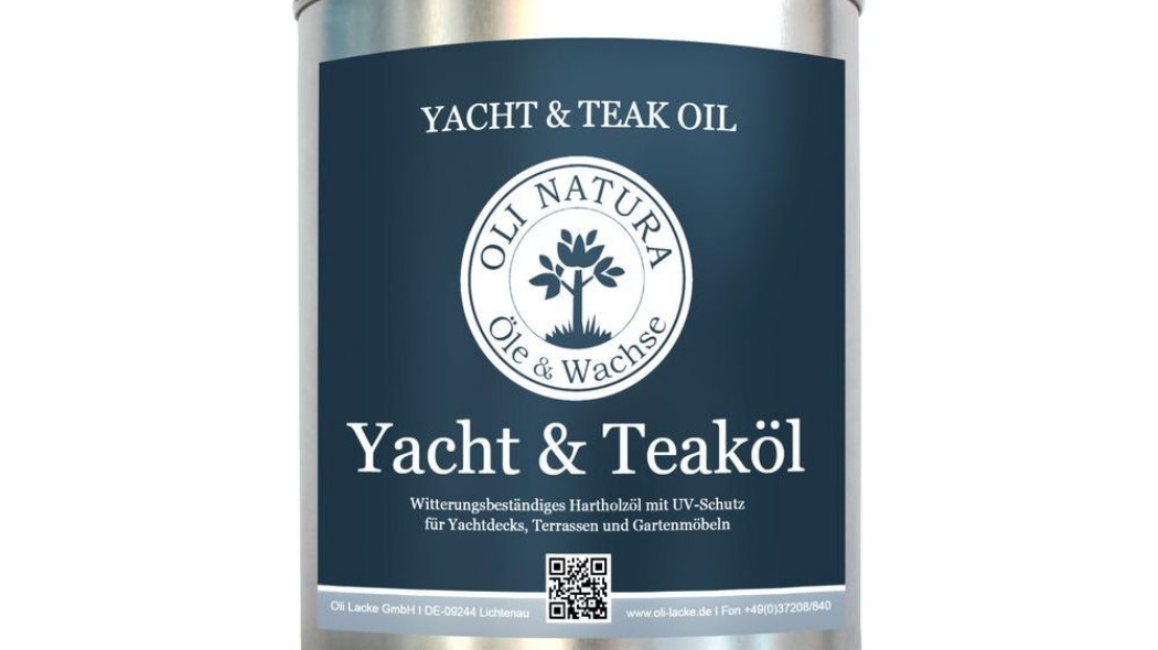 Olej OLI-NATURA Yacht & Teaköl do ochrony tarasu i mebli ogrodowych