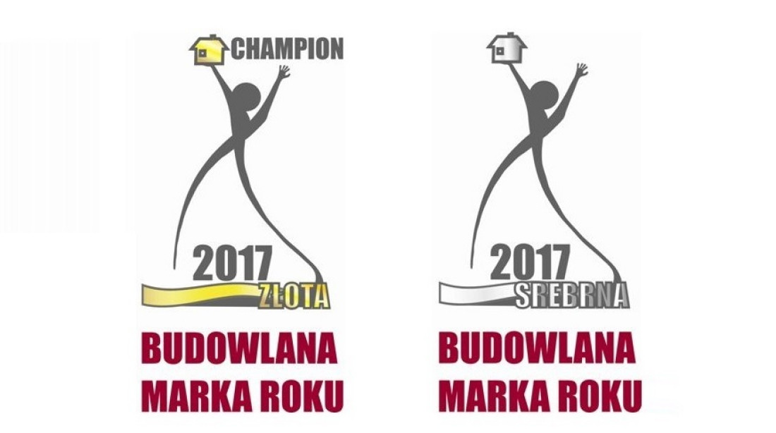 OKNOPLAST Złotym Championem i Srebrną Budowlaną Marką Roku 2017