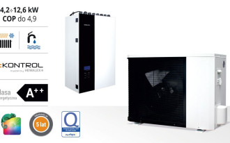 Pompa ciepła CCO SPLIT firmy Hewalex z Europejskim Znakiem Jakości EHPA-Q