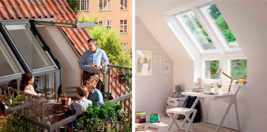 Kolekcja &quot;Więcej przestrzeni&quot; firmy Velux