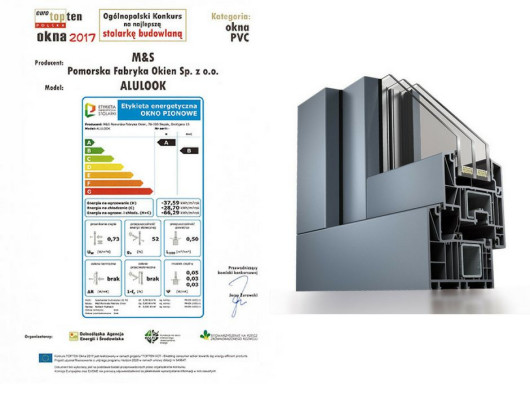 MS więcej niż OKNA Laureatem konkursu TOPTEN Okna 2017