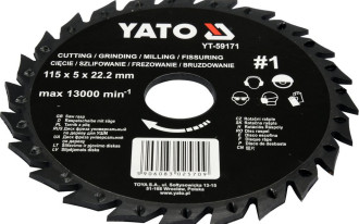 Dyski tarnikowe - nowość w ofercie YATO