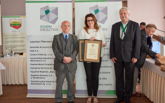 CEMEX Polska wyróżniony Branżowym Znakiem Jakości - Solidne Kruszywa