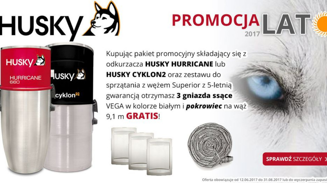 Promocja Husky lato 2017!