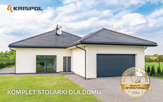 Złoto dla Krispol za energooszczędny komplet stolarki dla domu