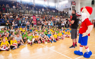Finisz 10. edycji Marcin Gortat Camp