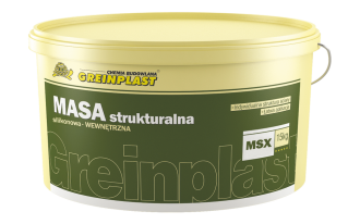 Masa strukturalna silikonowa Greinplast MSX - elewacja na gładko
