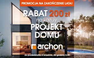 Promocja na zakończenie lata w ARCHON+