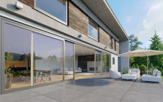 Okna panoramiczne i tarasowe